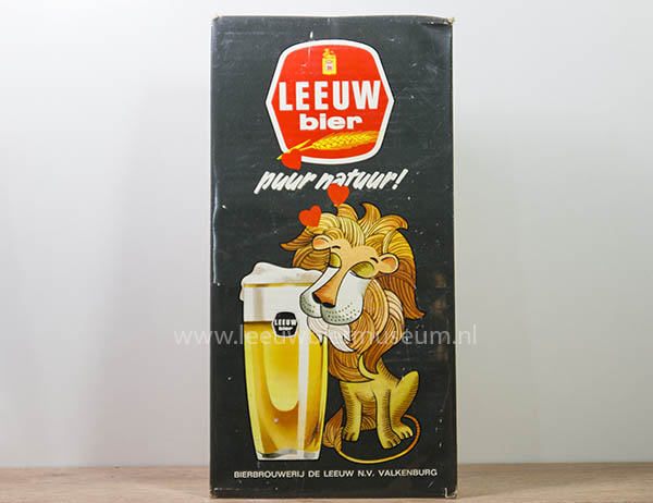 leeuw bier bord jaren 70